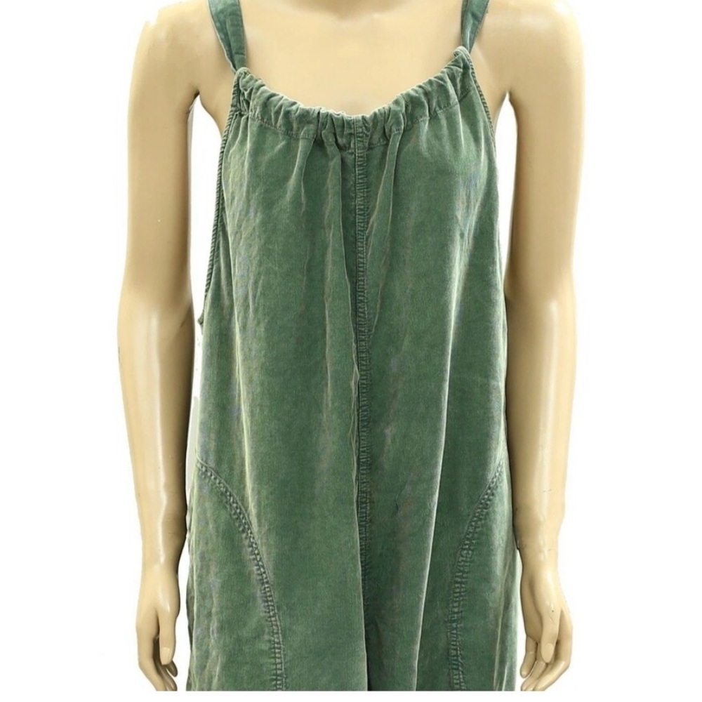 Free People Freebird Corduroy Jumpsuit WideLeg Cozy Sz Large NWOT - Picture 7 of 8
